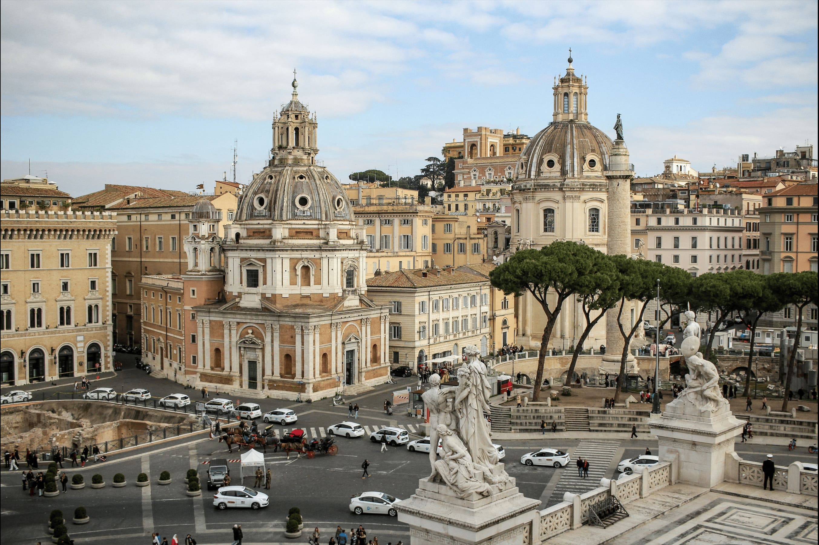 Rome skyline, where Italy's Self-Employment Jobs Act protects freelancers
