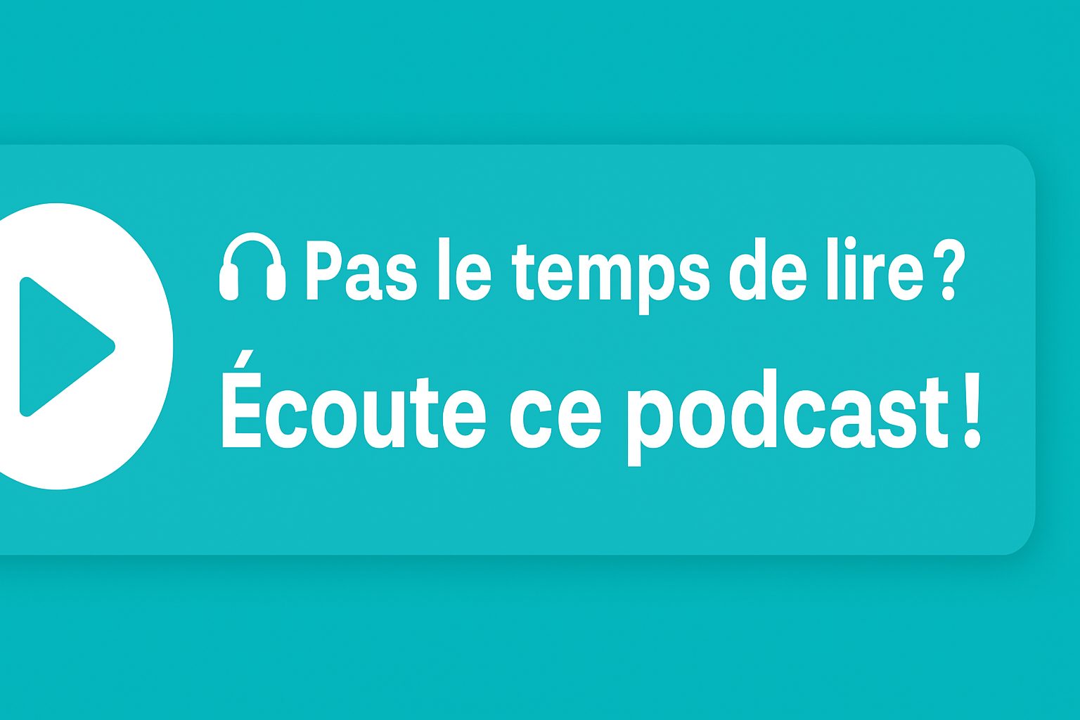 Écoute ce podcast