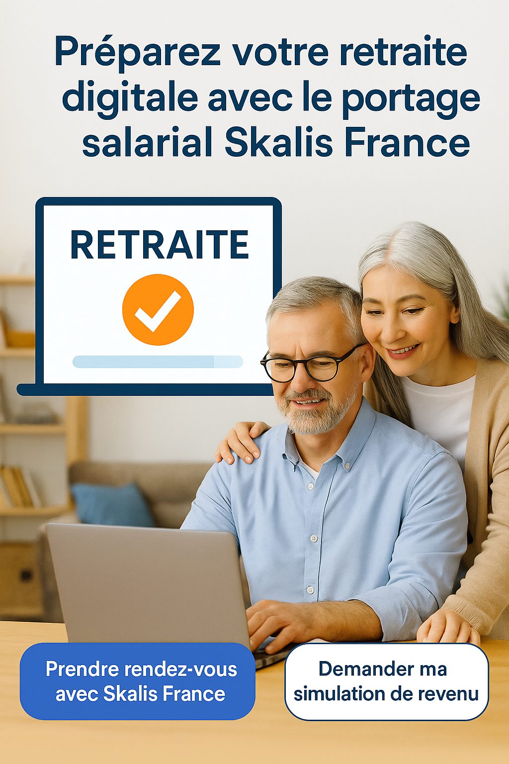 Retraite et digitalisation : le portage salarial avec Skalis France